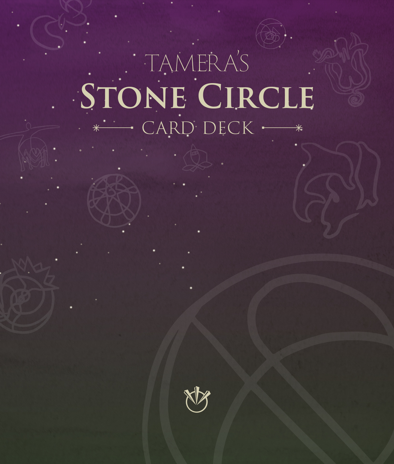 Tamera’s Stone Circle. Card Deck